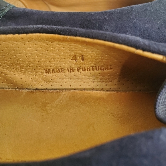 Want Les Essentiels Blue Suede Tesla Loafers main image 8